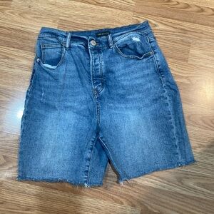 Button up jean shorts. Size 12 by Grand Beach Club